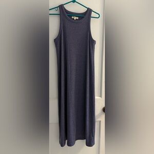 Madewell Westville Tank Midi Dress Dusty Orchid Size Medium